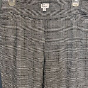 Kim Rogers Monochrome Checkered Trousers